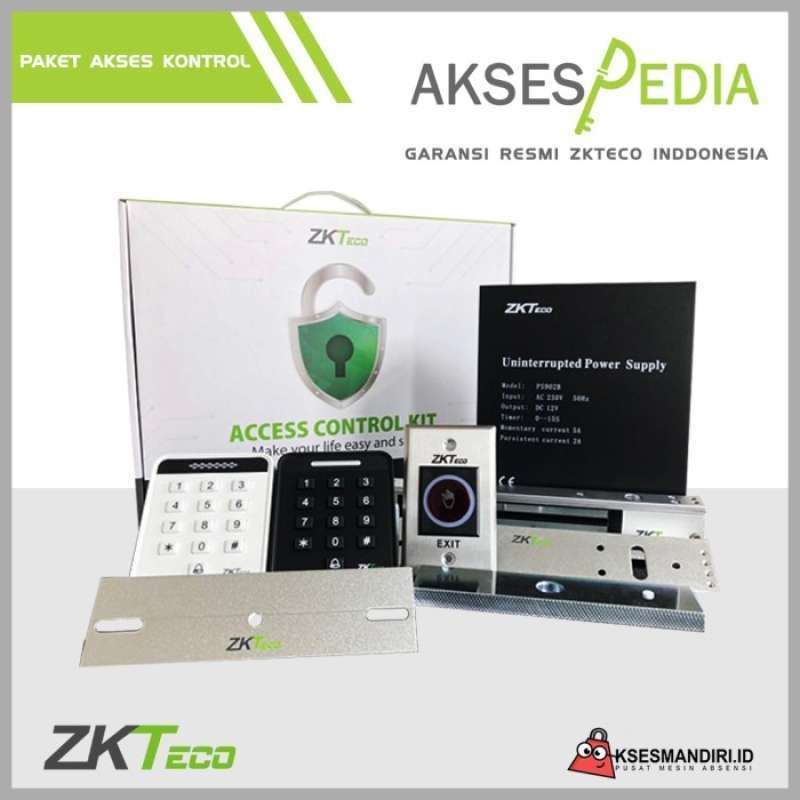 Jual Paket Access Door Sa40 Zkteco Lengkap Original Include Power ...