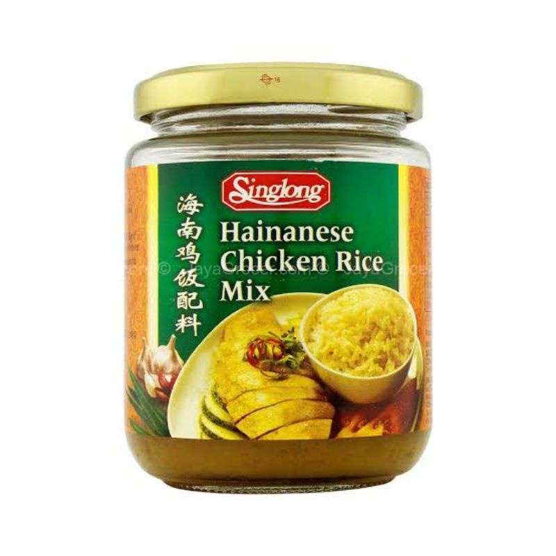Jual Singlong. Hainanese Chicken Rice Mix 180g. Bumbu Nasi Ayam Hainam ...