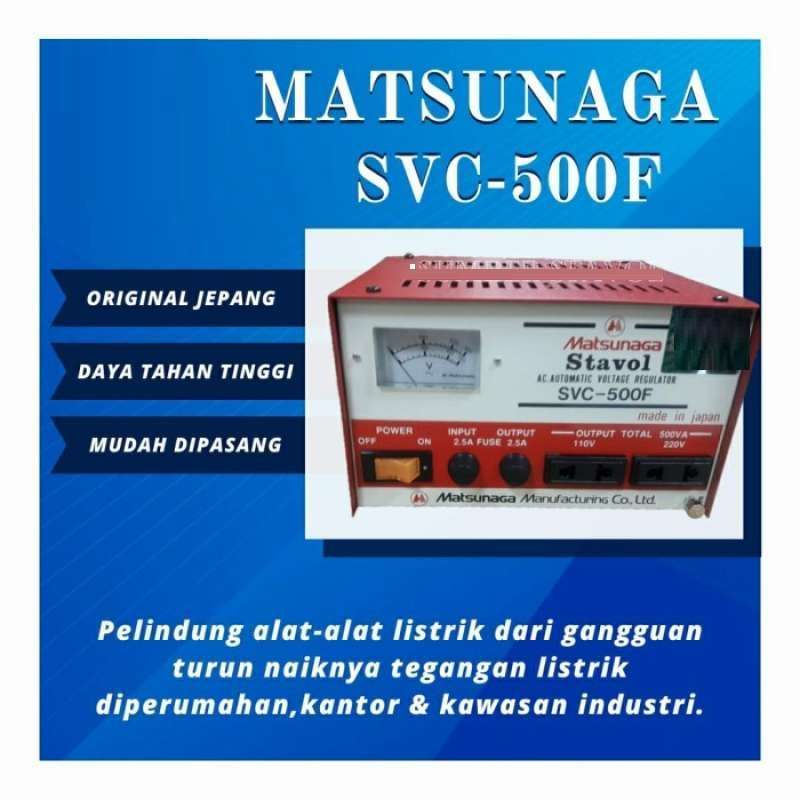 Promo Stabilizer Matsunaga Svc 500 F Made In Japan Aali Diskon 15% di ...
