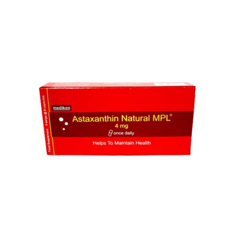 Promo Astaxanthin MPL Astasanthin Astaxantin Astasantin 1 box 18 Kapsul