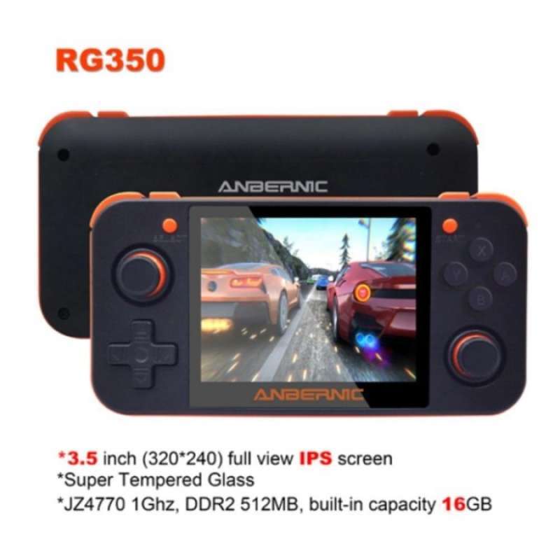 Promo Gaming ANBERNIC RG350 Portable Handheld Retro Emulator Game Console Diskon 10 di Seller