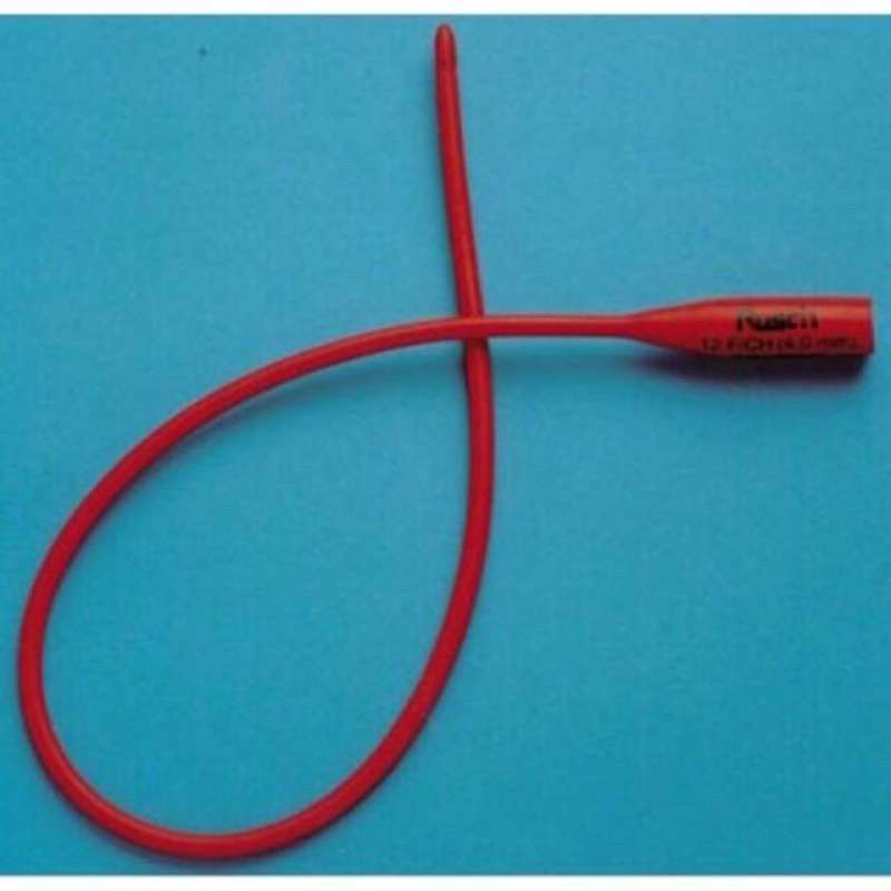 Jual Rusch Nelaton Catheter/Kateter merah/Urin Disposable Catheter di ...