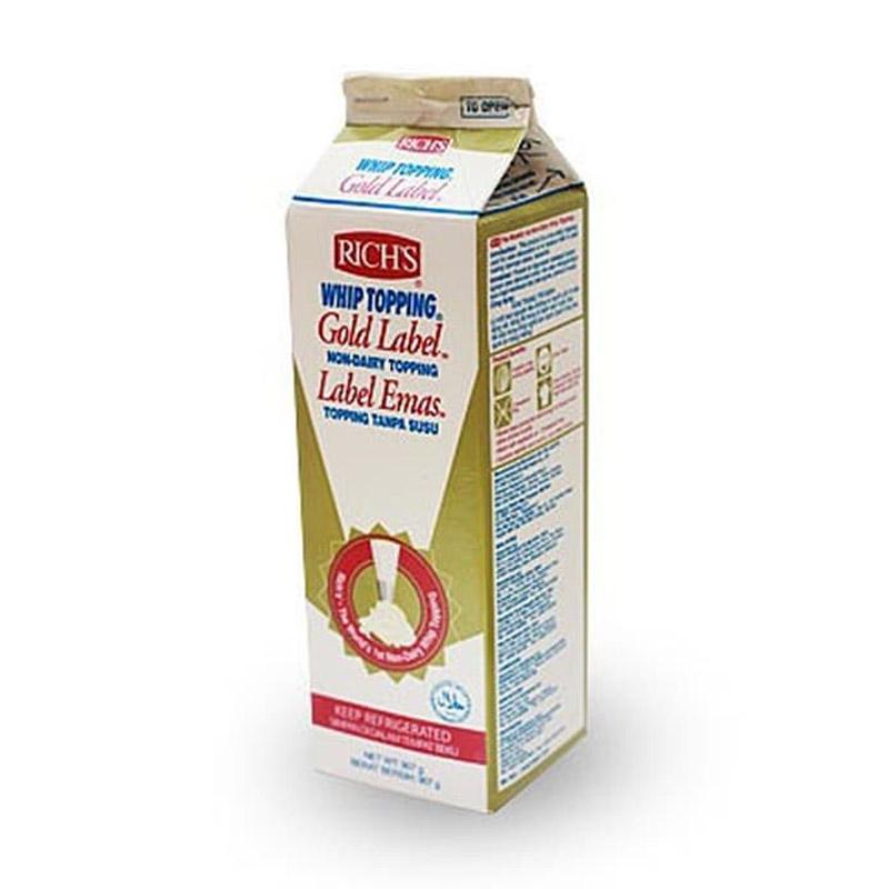 Jual Rich Gold Label Whipping Cream [907 G] Di Seller First & First