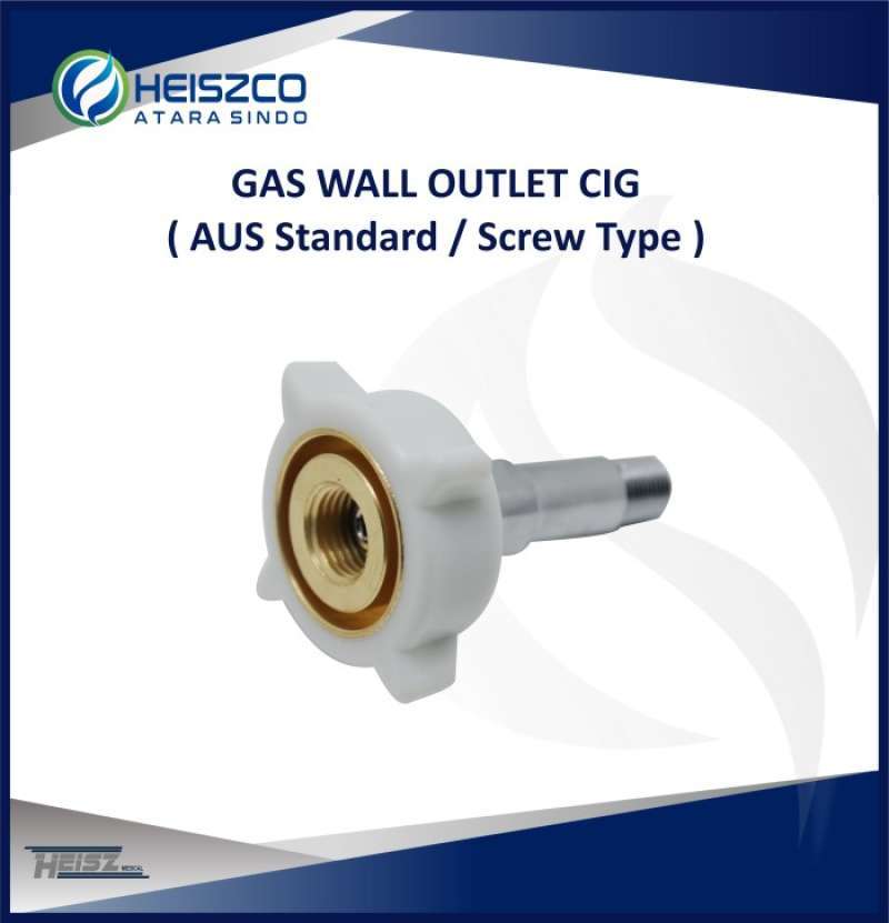 Promo Connector Gas Outlet OXYGEN, type CIG. [brand HEISZ]. Diskon 11
