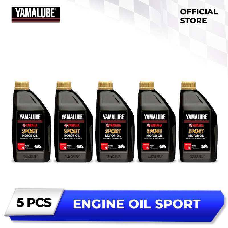 Jual Yamaha Yamalube Engine Oil Sport [Pack of 5] di Seller Yamaha