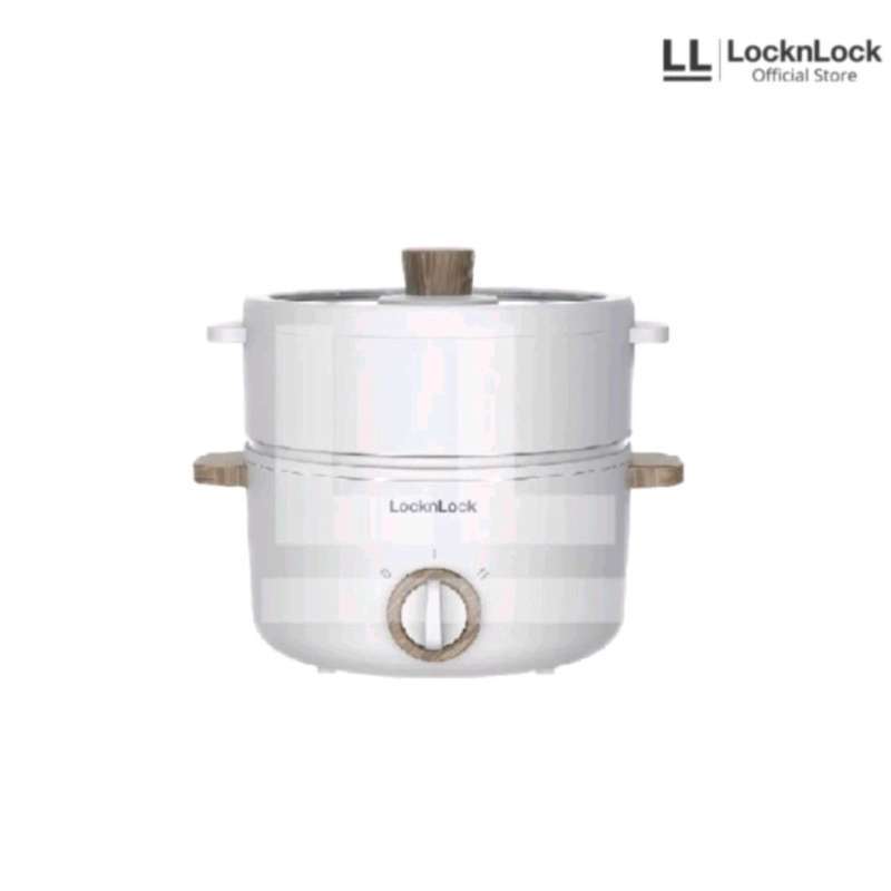 Jual LOCK N LOCK LOCKNLOCK CERAMIC MULTI COOKER 1.5L EJP129WHT di