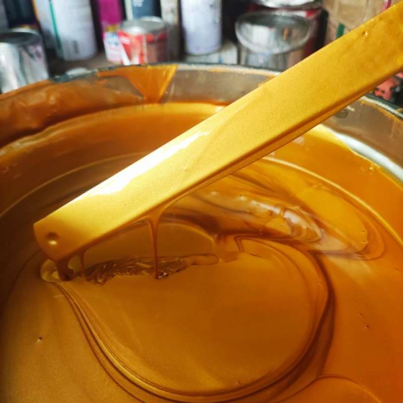 Promo Cat Gold Nc 1l - Cat Warna Emas Gold Terang 1kg Diskon 50% Di