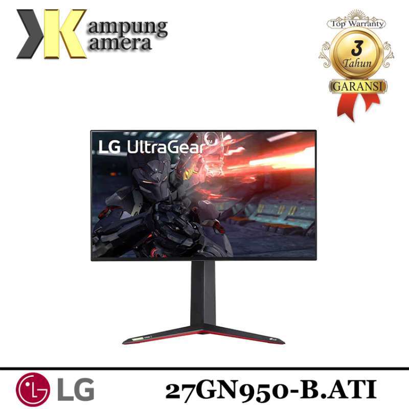 Jual Lg 27gn950-b Ati Monitor Gaming 27 Ultragear 4k Nano Ips 1ms G ...