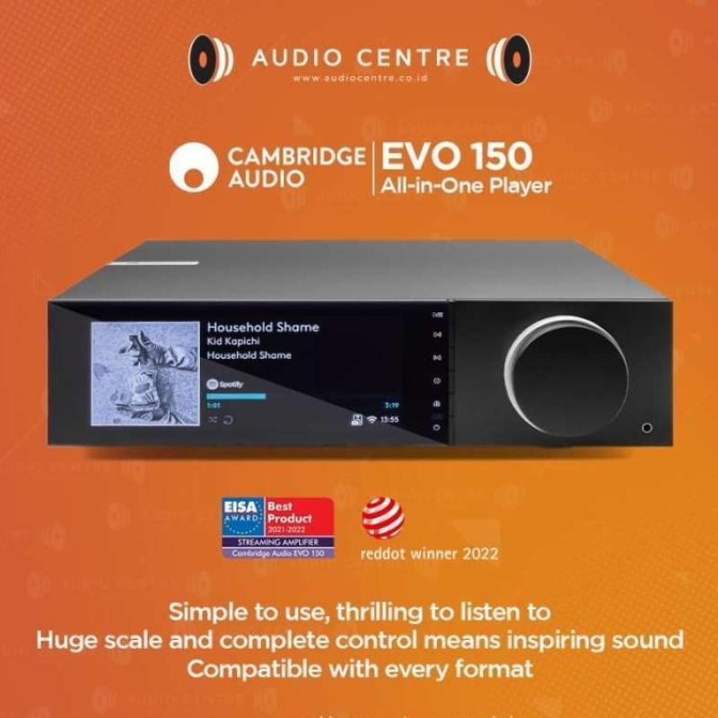 Jual Cambridge Audio Evo 150 All in one pstreaming integrated amplifier
