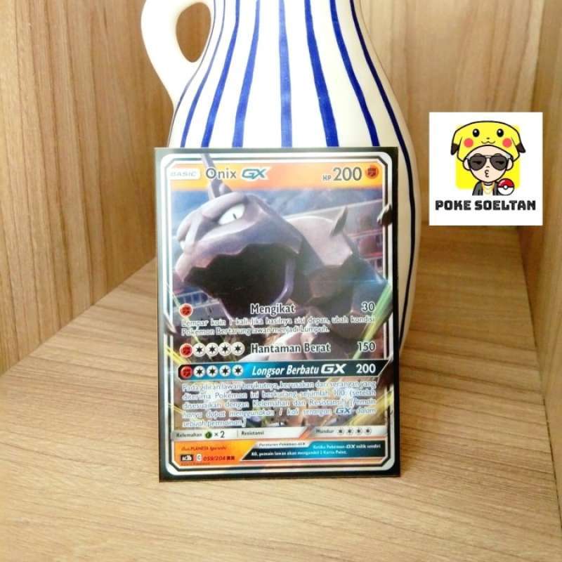 Jual KARTU POKEMON ONIX GX RR ONIX GX RR INDO POKEMON TCG ONIX Di jual-kartu-pokemon-onix-gx-rr-onix-gx-rr-indo-pokemon-tcg-onix-di