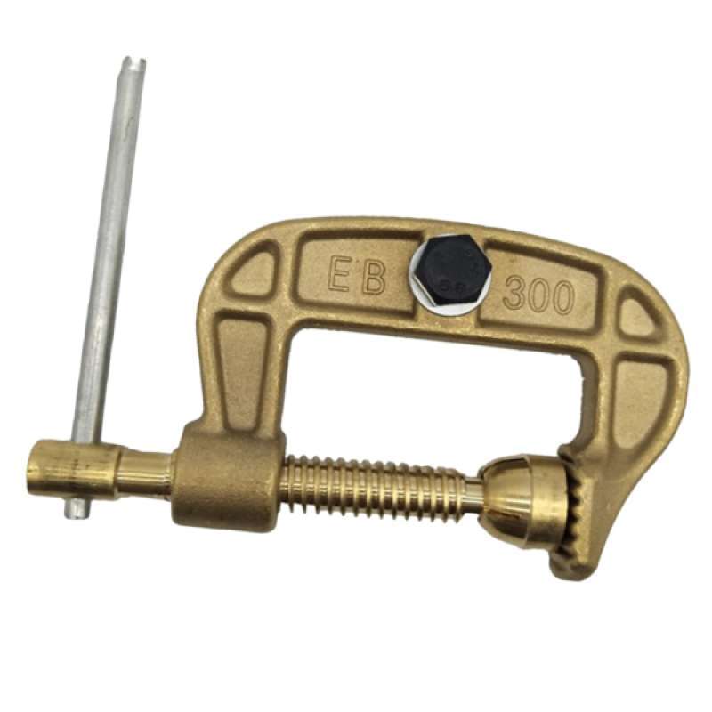 300A Ground Clamp G-shaped Brass Ground Welding Earth Clamp Welder Machine Tools | UK
