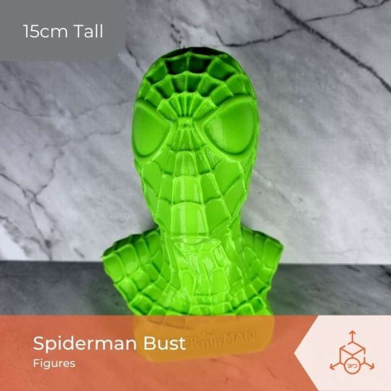 Promo SPIDERMAN BUST FIGURES ACTION FIGURE 3D PRINT FIGURE Diskon 50