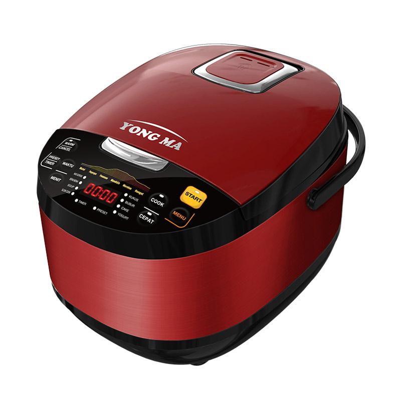 Jual Yong Ma SMC-7047 Digital Rice Cooker - Merah [2 L