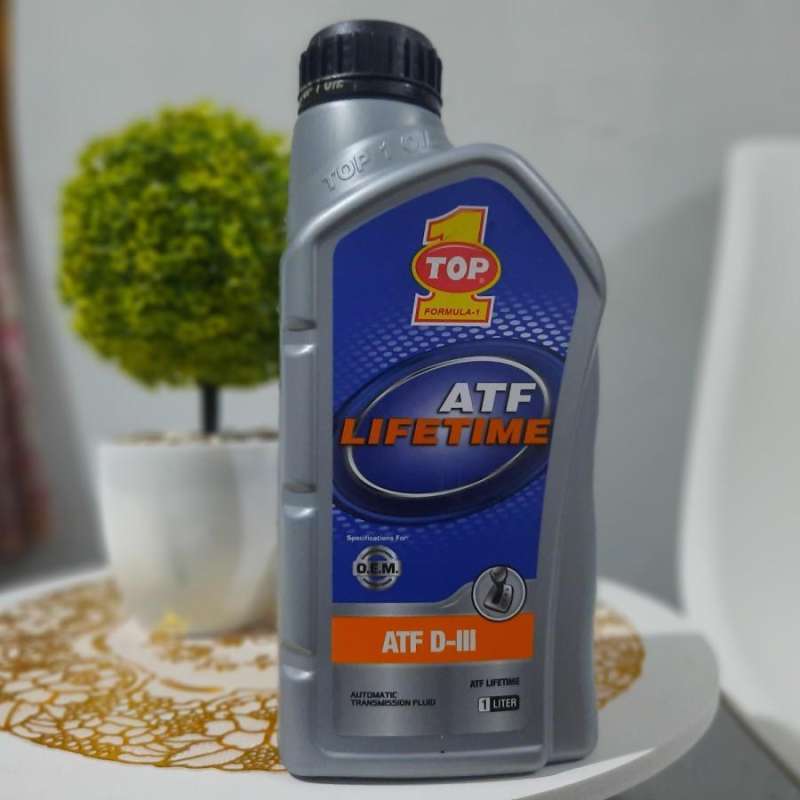 Jual Top 1 Atf Lifetime Atf Diii Automatic Transmission Fluid 1 Liter