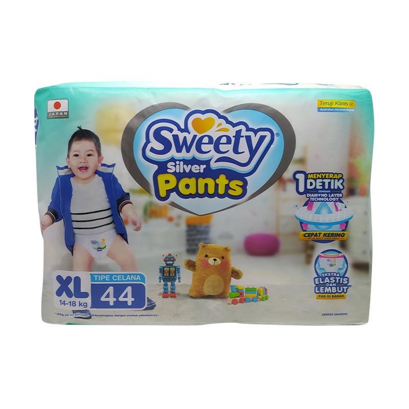 Jual Sweety Silver Pants Popok Bayi [Size XL/ 44 pcs] di Seller Toko