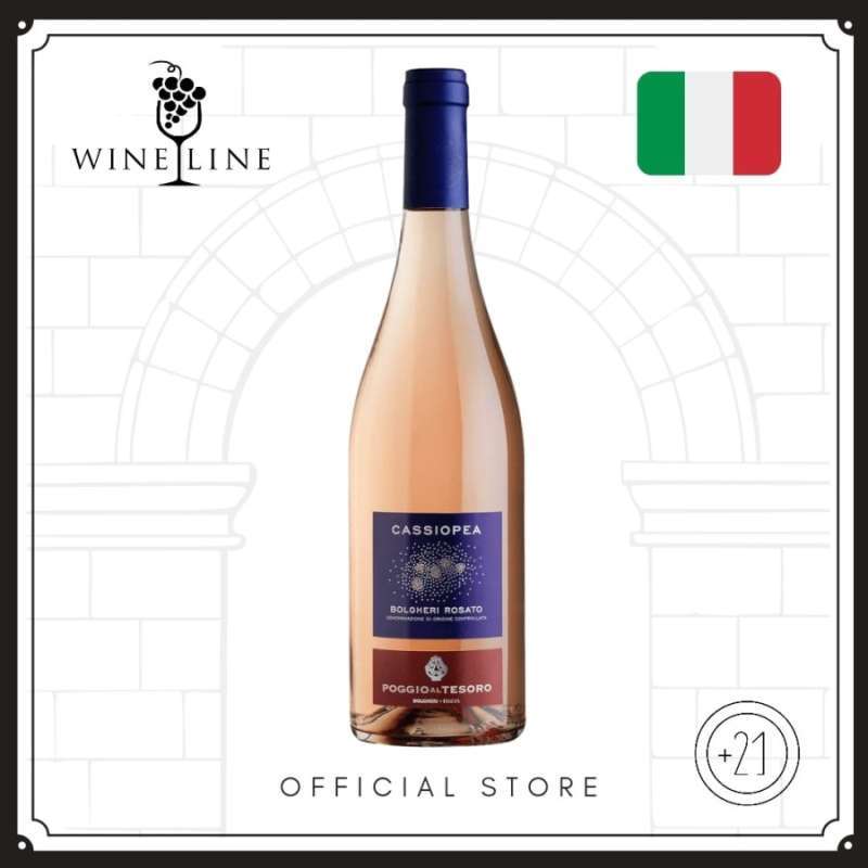 Jual ITALY Poggio Al Tesoro CASSIOPEA Rosato 750ml Rose Wine di