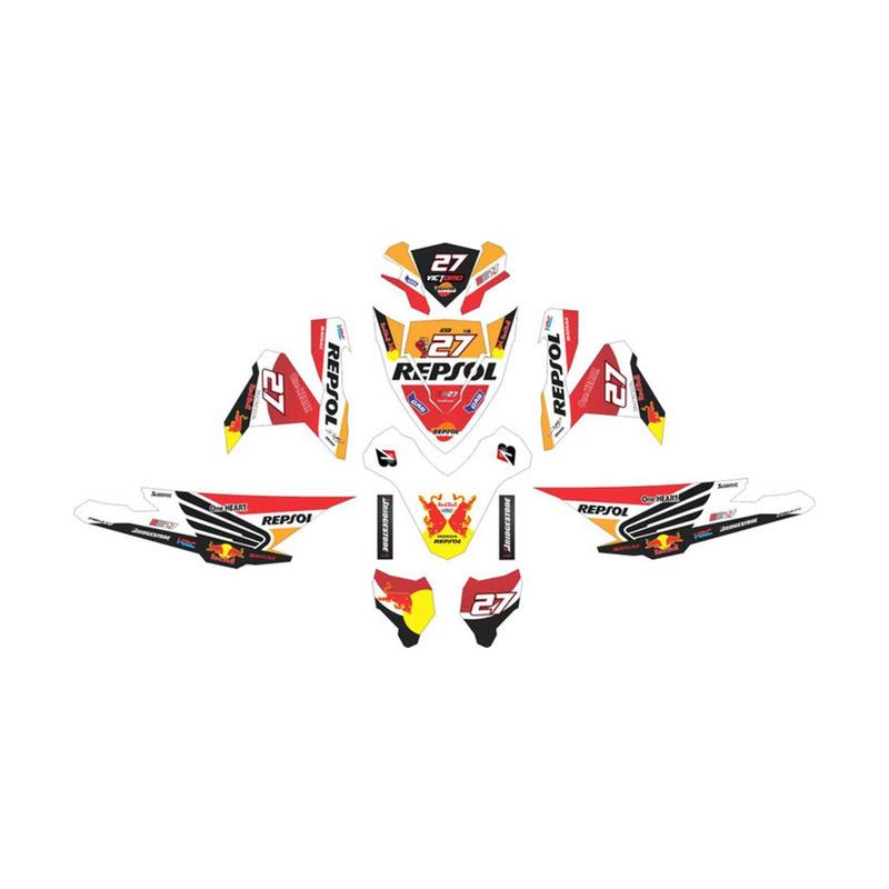 Jual Master Decal Repsol Modif Striping Motor For Vario Esp Di Seller ...