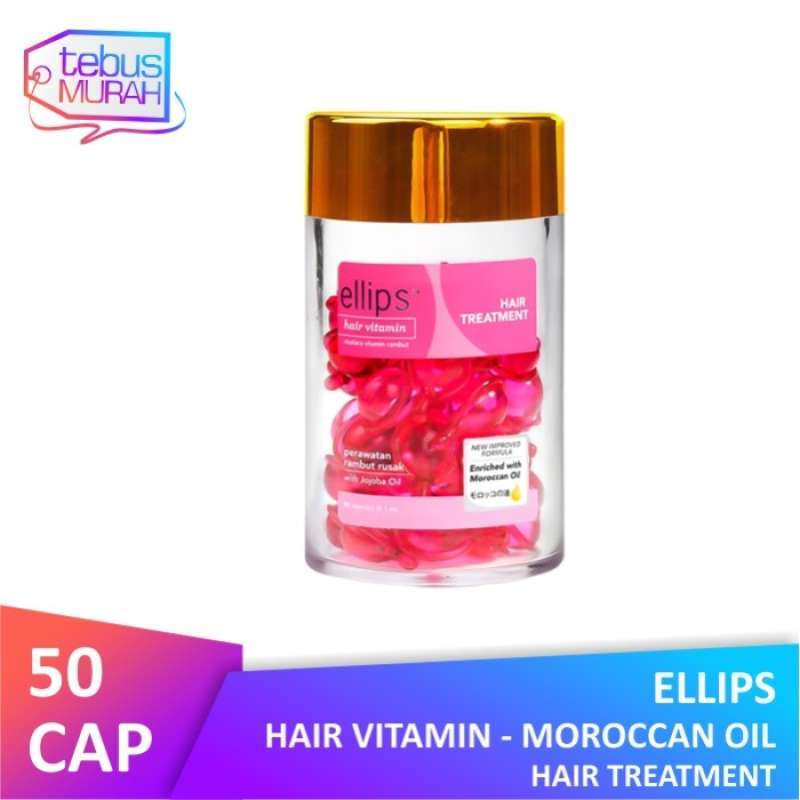 Jual Ellips Hair Vitamin Moroccan Oil Hair Treatment Jar 50s di Seller
