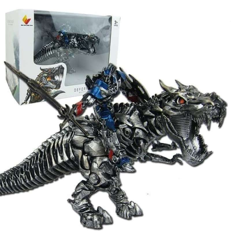 Jual Black Mamba Transformers Optimus Grimlock Tyrannosaurus Action