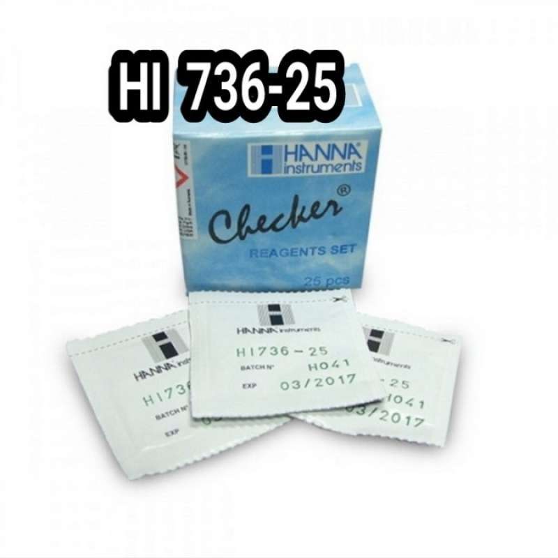 Jual Hanna Hi-736-25 Reagents For Hi-736 Ulr Marine Phosphorus CheckerÂ ...