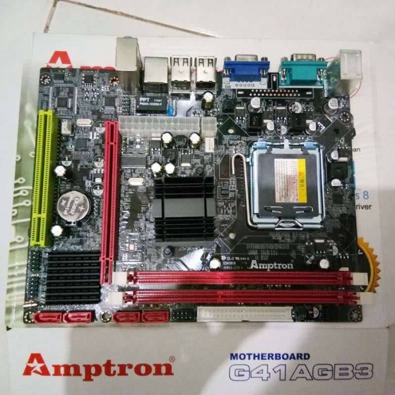 Promo Amptron G41 Socket Lga775 Motherboard Diskon 7% Di Seller Contec ...