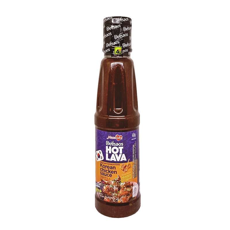 Promo Mamasuka Hot Lava Korean Honey Chicken Sauce 160 Ml Delisaos
