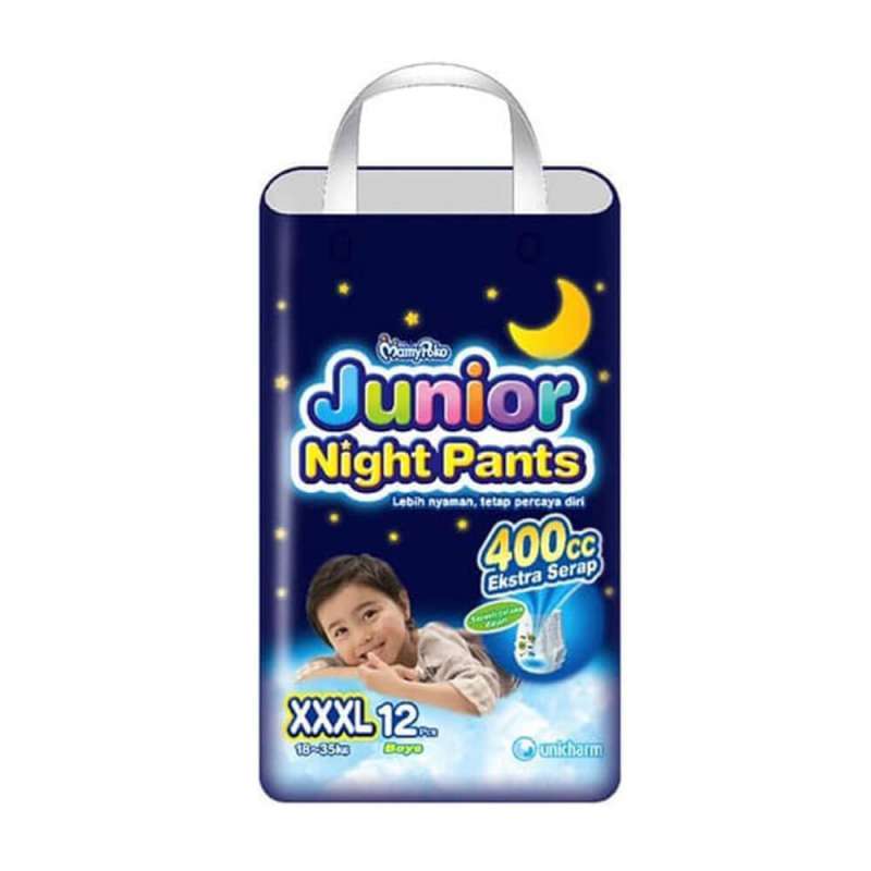 Jual Mamypoko Junior Night Pants Diaper Pempers Popok Anak Bayixxxl