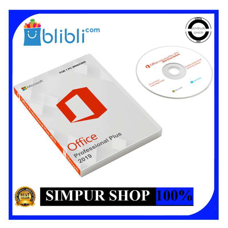 Jual Office 2019 Professional Plus Original Lisensi + DVD Box Aktivasi ...
