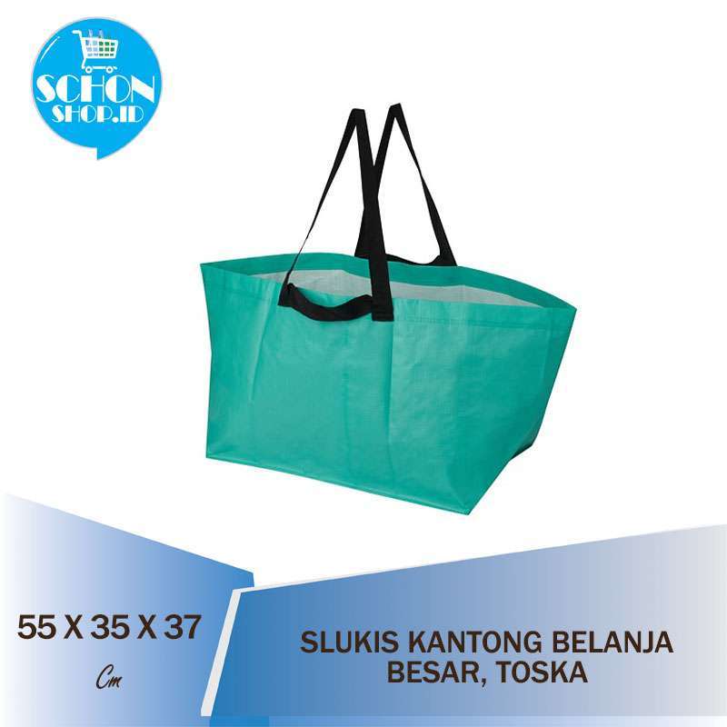 Jual IKEA SLUKIS - Kantong Belanja Lipat di Seller Genei_Ryodan Store ...