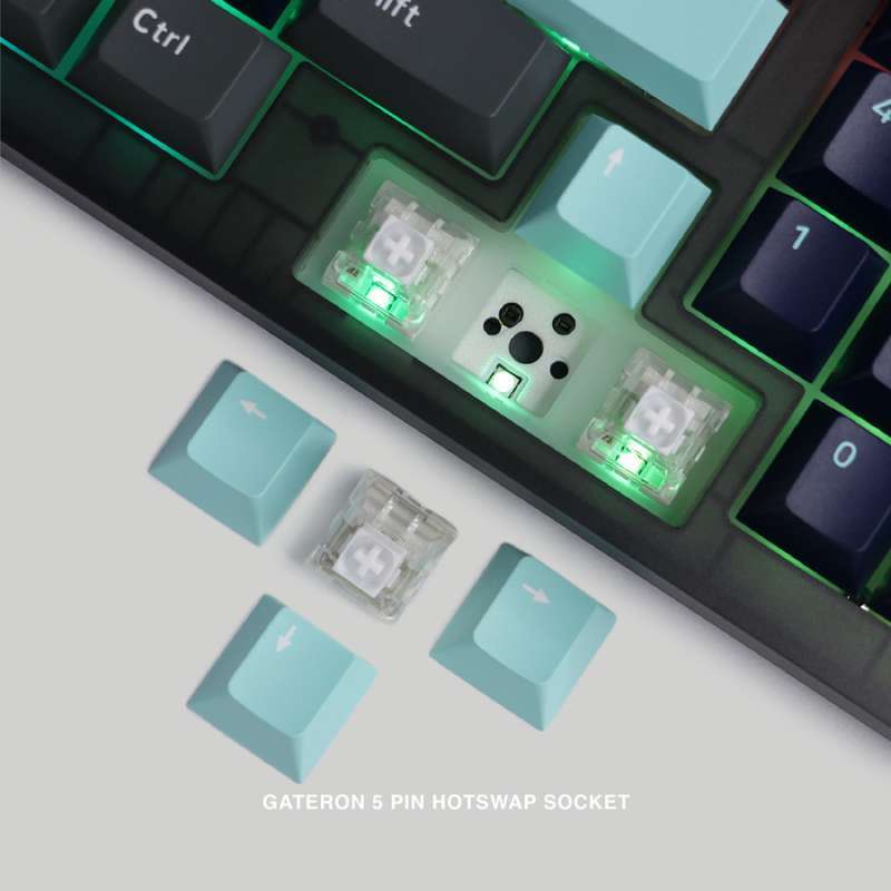 Jual Rexus Daxa M100x Ultimate Wireless Rgb - Mechanical Keyboard ...