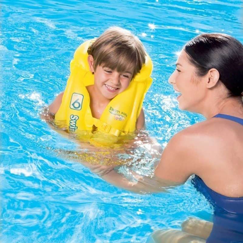 Promo Bestway Swim Safe Swim Vest Abc Pelampung Rompi Anak Bestway 32034 Diskon 4 Di Seller