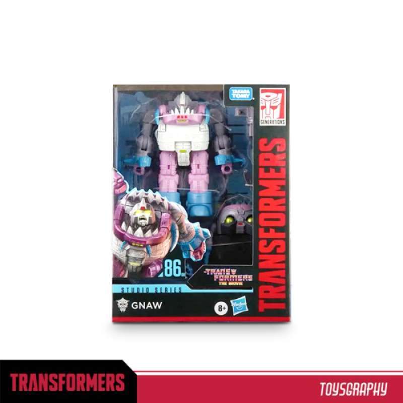 Hasbro Transformers Studio Series 86-08 Figurine Articulée Deluxe The Transformers The Movie Gnaw