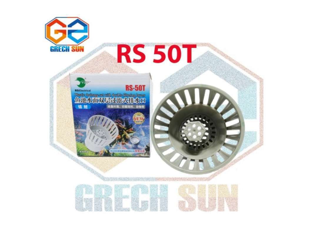 Jual Skimmer Fish Pond Rs50T Skimmer Kolam Ikan Koi Pipa 1Â½ Double