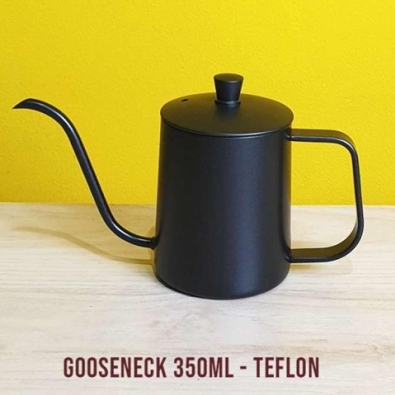 Promo Gooseneck Kettle 350Ml Teko Leher Angsa Manual Brew Pour Over Coffee Diskon 23 di Seller