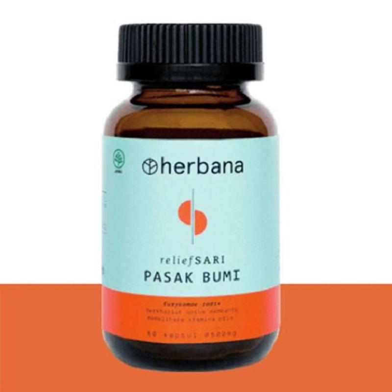 Jual HERBANA RELIEF SARI PASAK BUMI [isi 60 kapsul] di Seller Semut