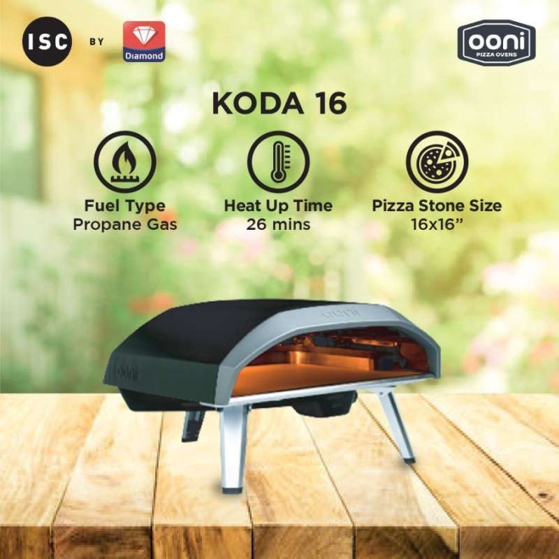 Jual Ooni Koda 12 and Koda 16 Gas Pizza Oven Multivariasi Multicolor