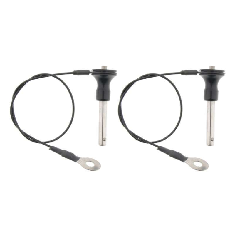 Promo 2x Ball Lock Quick Release Pin Push Button Fasteners Pin With