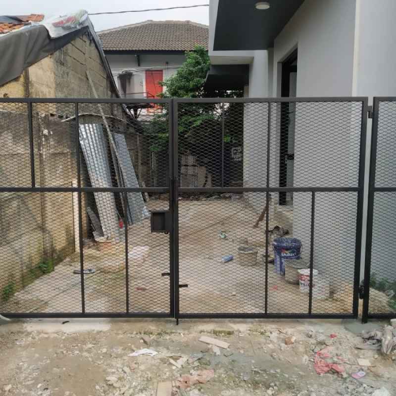 Jual Pintu Pagar Besi Expanded Minimalis Di Seller Kawat Bersinar5