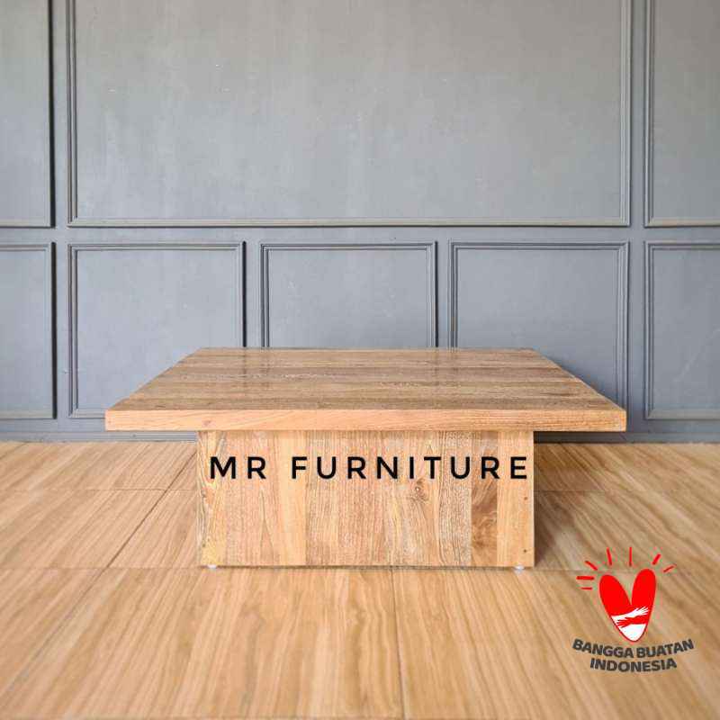 Jual meja tamu coffee table kayu jati di Seller mrfurniture Kab