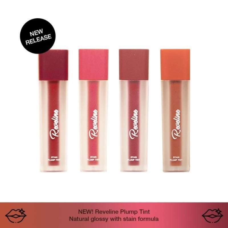 Jual Reveline Stain Plump Tint Lip Liptint di Seller Lulla Store