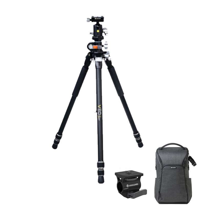 Jual Vanguard VEO 3+ 263AB ALUMINUM TRIPOD WITH BALL HEAD Black di