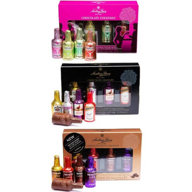Jual Coklat ANTHON BERG Cocktail, Coffee, Chocolate Liqueurs isi 4pcs