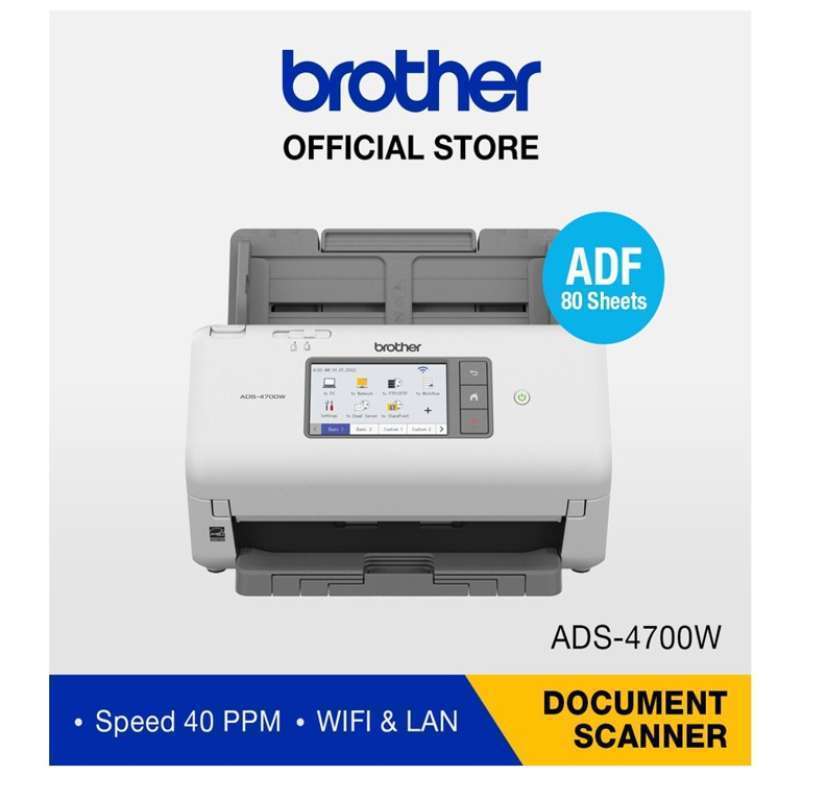 Jual Scanner Brother ADS4700W Professional Desktop Scanner di Seller