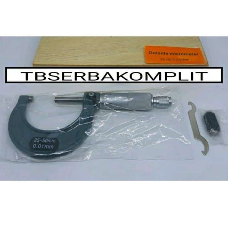 Jual Mikrometer Outside Rich 2550mm Micrometer Luar 25 50 X 0.01 Mm