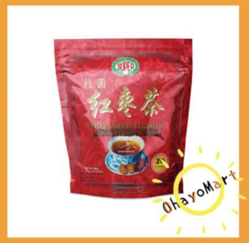 Jual Super Instant Red Date & Longan Tea / Super Angcau Tea Di Seller ...