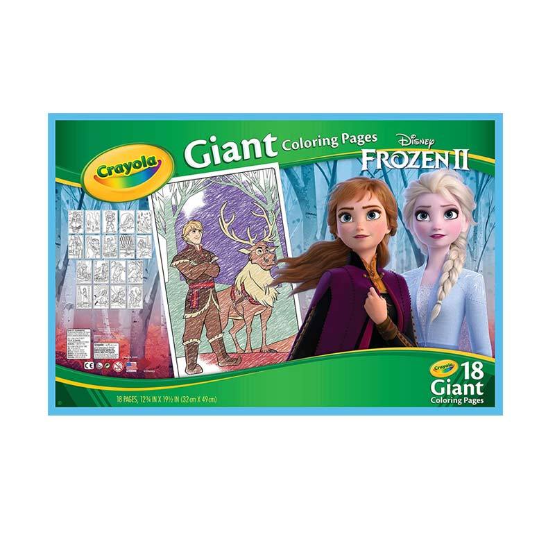 Jual Crayola Giant Coloring Pages Frozen 2 41993 Online September 2020
