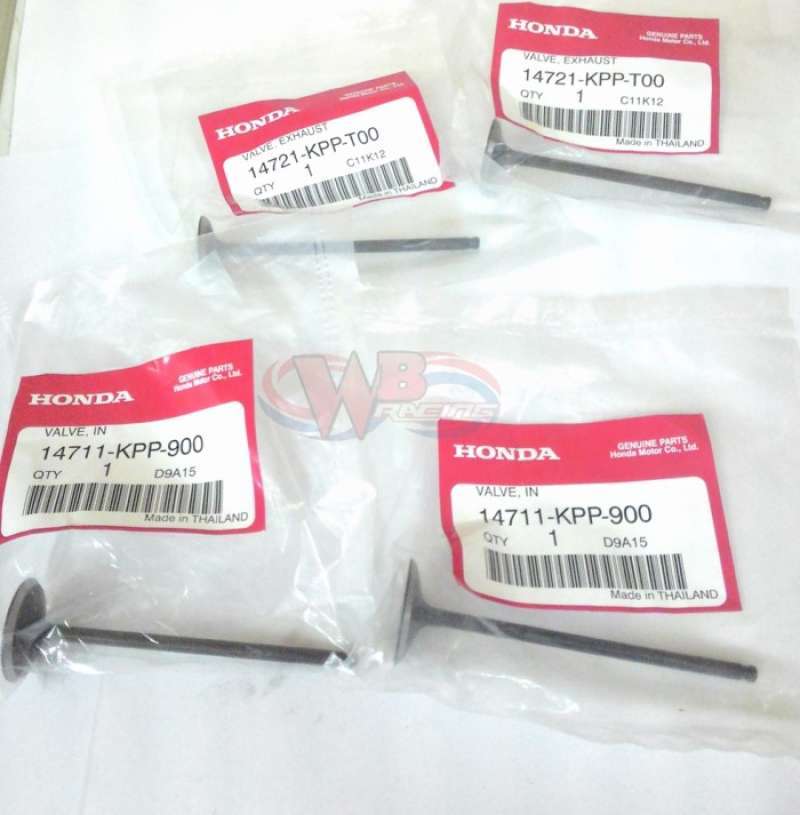 Jual Klep 1 Set Inlet Dan Ex Honda Cbr 150r Original Honda Thailand 1