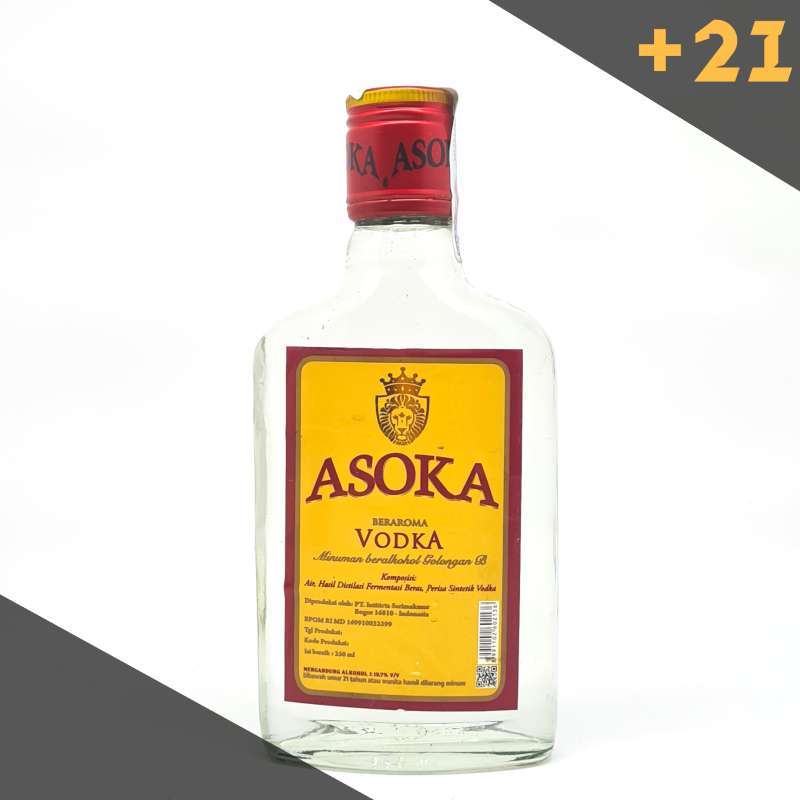 Jual Asoka Vodka 250 Ml Terbaru Juli 2021 | Blibli