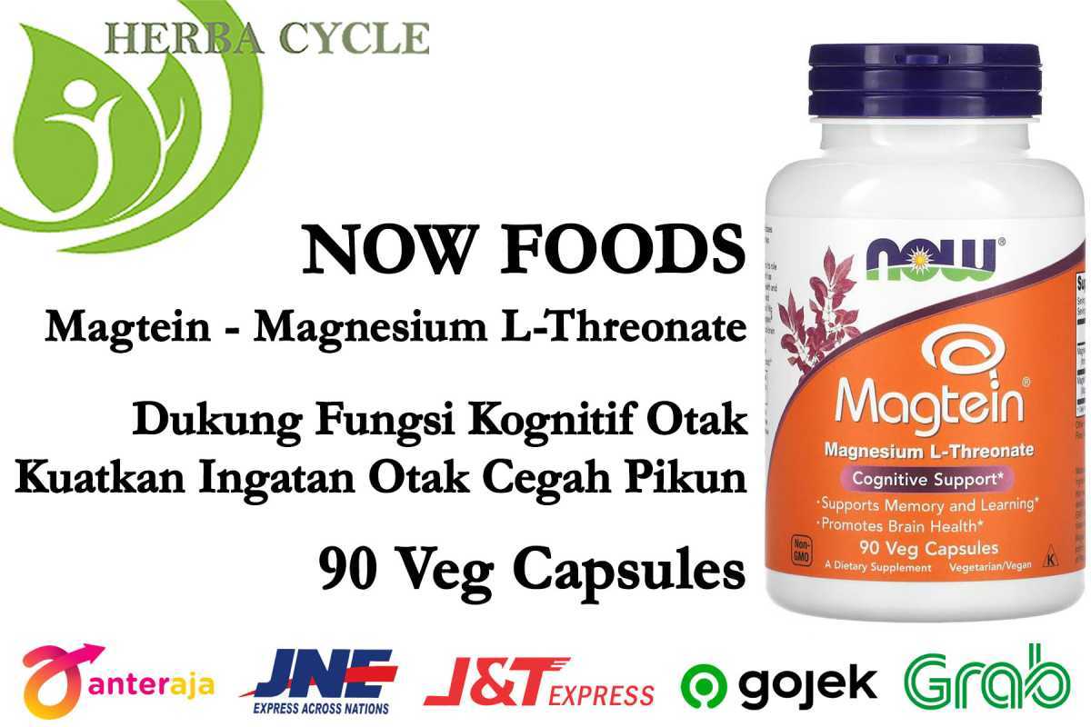Jual Now Food Magtein Magnesium LThreonate 90 Vegcap Kesehatan