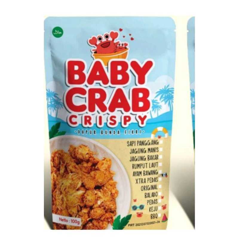 Jual Snack Baby Crab Crispy Pedas Di Seller Dapur Bunda Fikri Medan